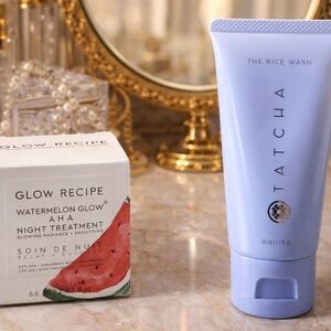 Glow Recipe Watermelon Glow + Tatcha Rice Wash